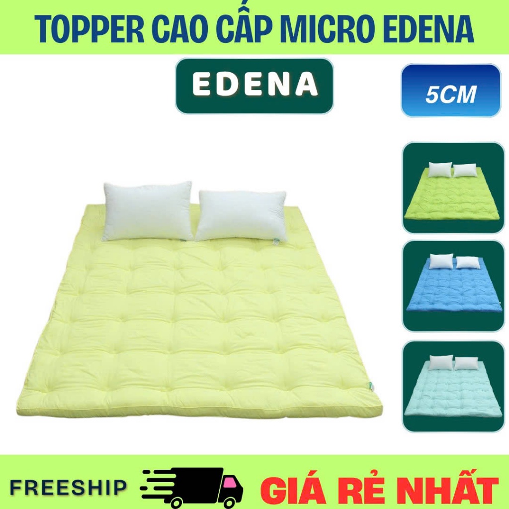 Topper Edena - Tăng độ êm của nệm