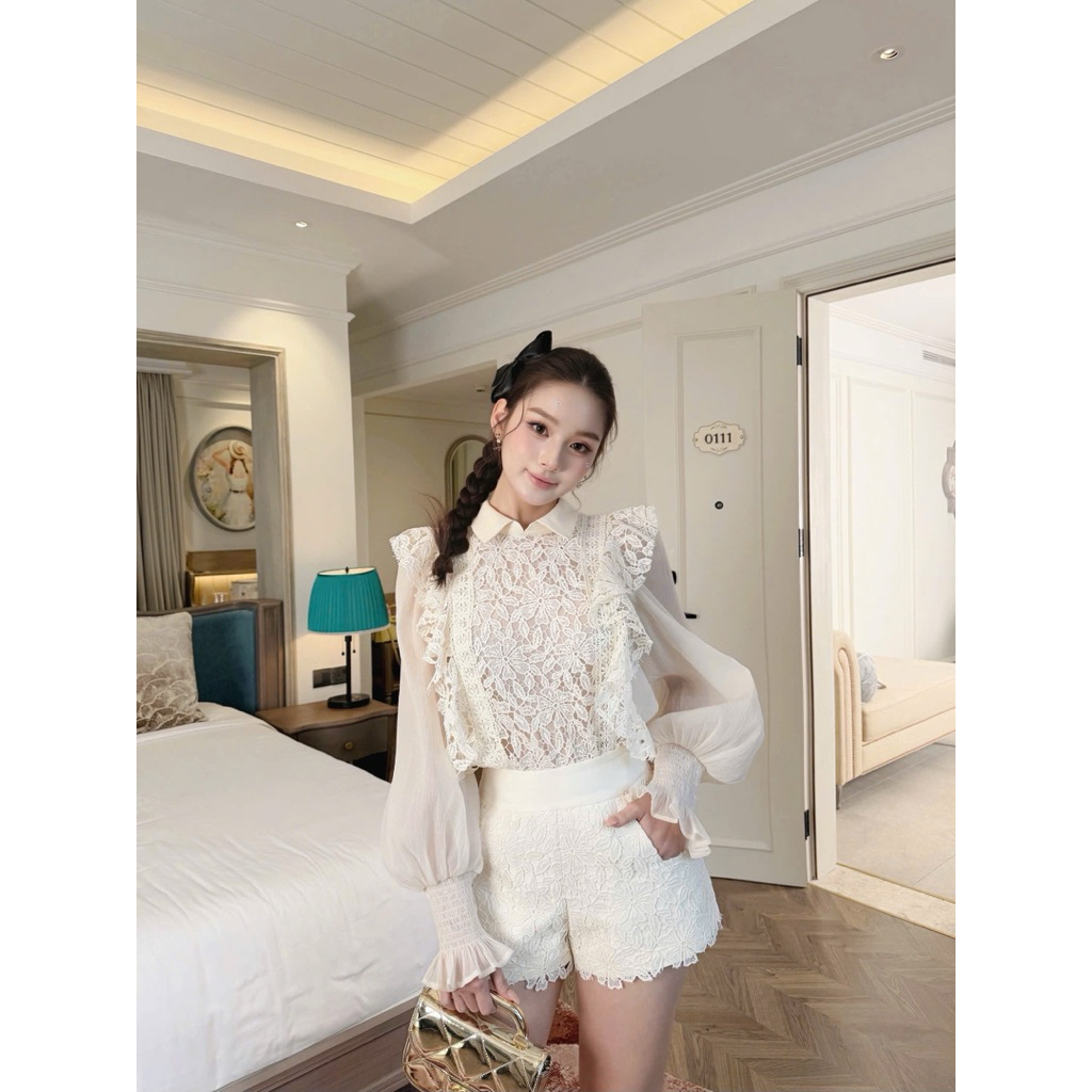 ( GEM CLOTHING 68 ) Set ren quần sort