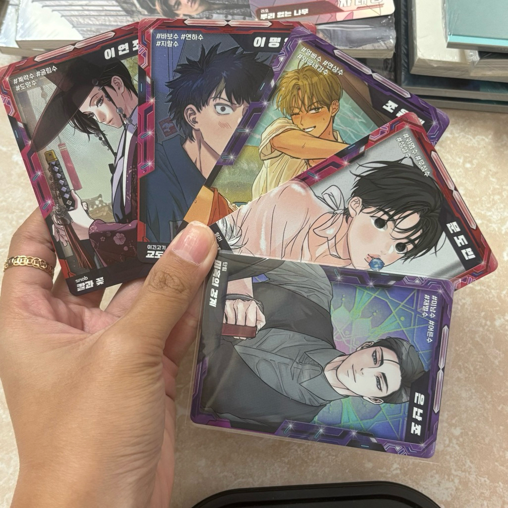 [CHÍNH HÃNG] CARD PACK AR TRADING CARD BOT LEHZIN BOMTOON BORDERLINE CRY ME A RIVER JINX RON PROJECT
