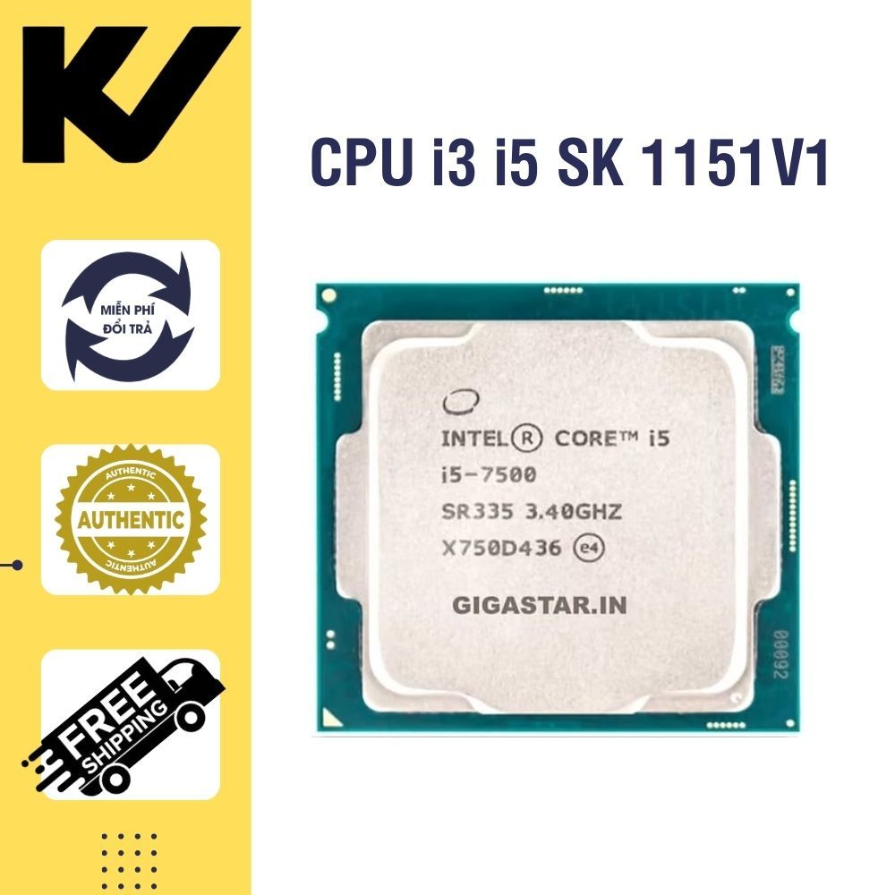 CPU Intel Core i5 6600, i5 6600k, i5 6500, i5 6400 Hàng Bóc máy chuẩn