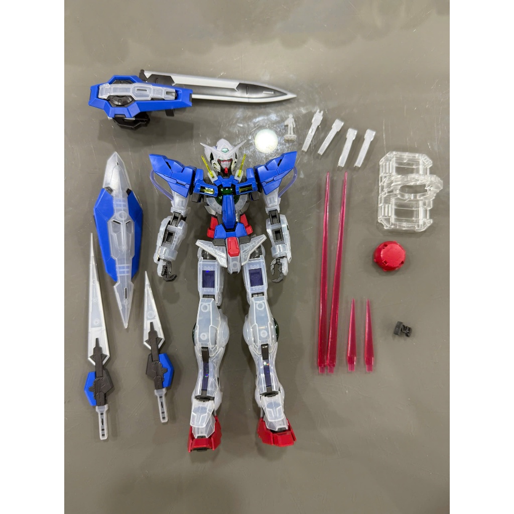 (Mô Hình Gundam) MG 00 EXIA SOLID CLEAR GUNDAM 2nd nobox