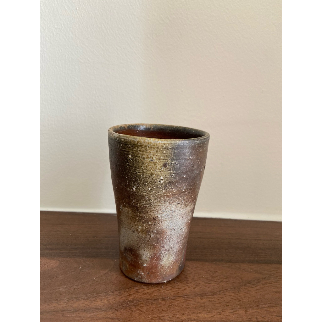 Cốc Bizen Cốc Uống Trà Cafe Cốc Mộc Bizen Cháy Gốm Nhật 2hand