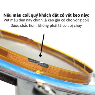 Coil treble 450 RCF PA  dây đồng tròn giá 1 cái