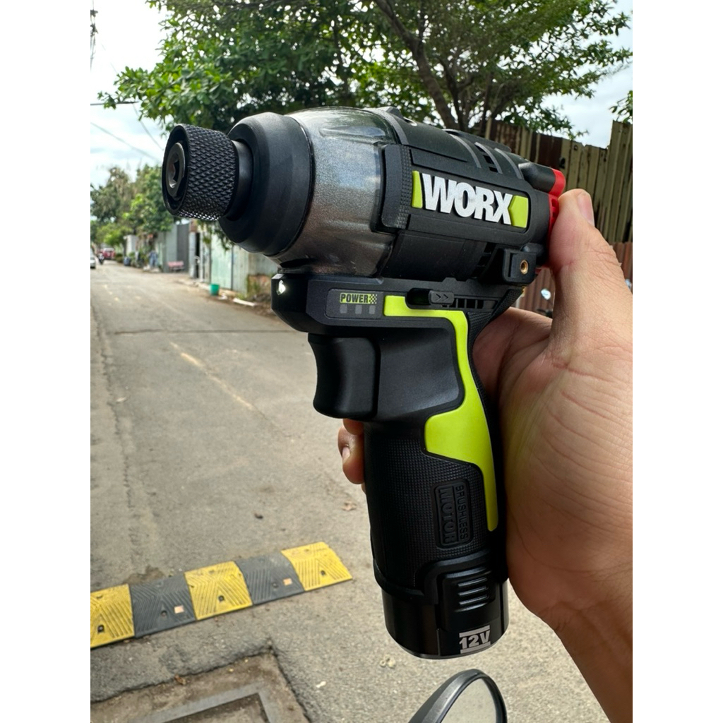 Chuyên bắn vít WORX 132X lực 160N/m ko than. Siêu nhỏ gọn, cò êm. Mới 100% chính hãng