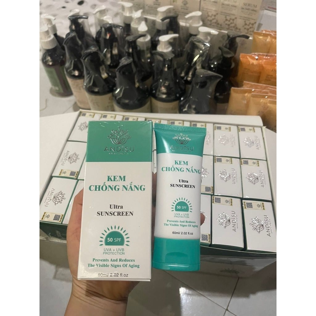 kem chống nắng andisu 60 ml chính hãng
