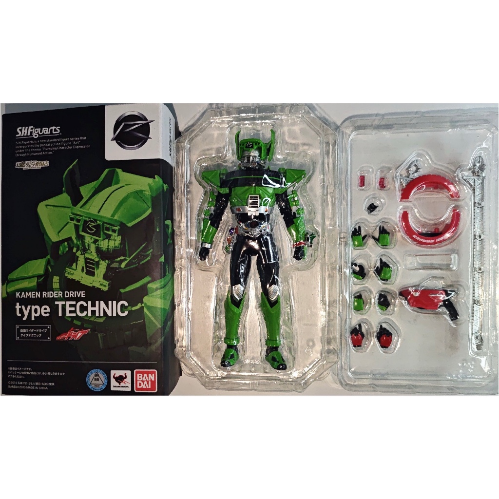 S.H.Figuarts Kamen Rider Drive Type Technic Bandai Tamashii Nations - Kamen Rider Drive