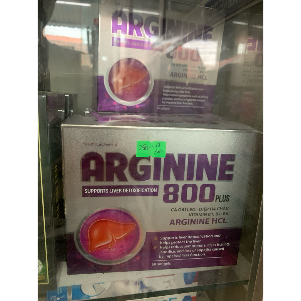 Giải độc gan Arginin 800 pluss