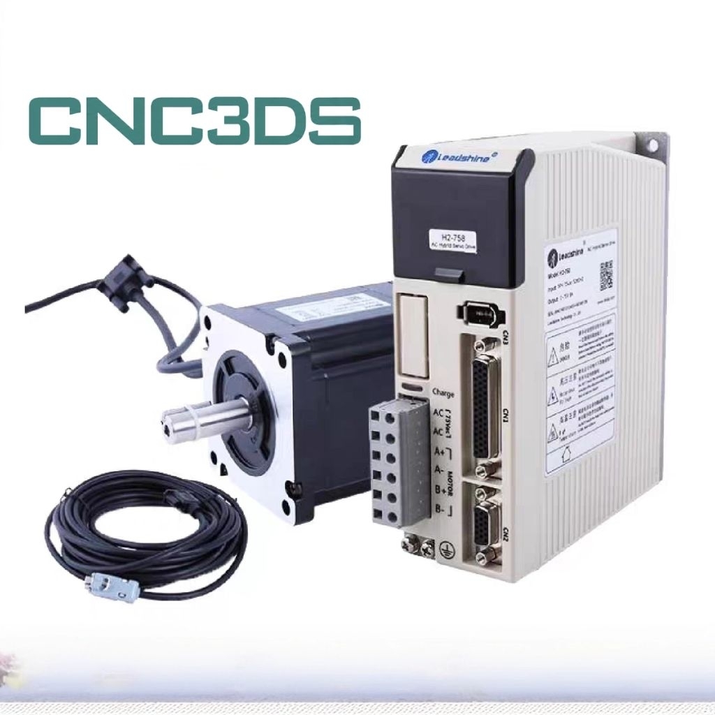 Bộ động cơ Hybrid Servo 8.5Nm 86CME85 + Driver HBS758 Leadshine