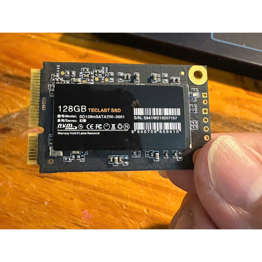 Ổ cứng SSD mSata 128Gb SK 100%