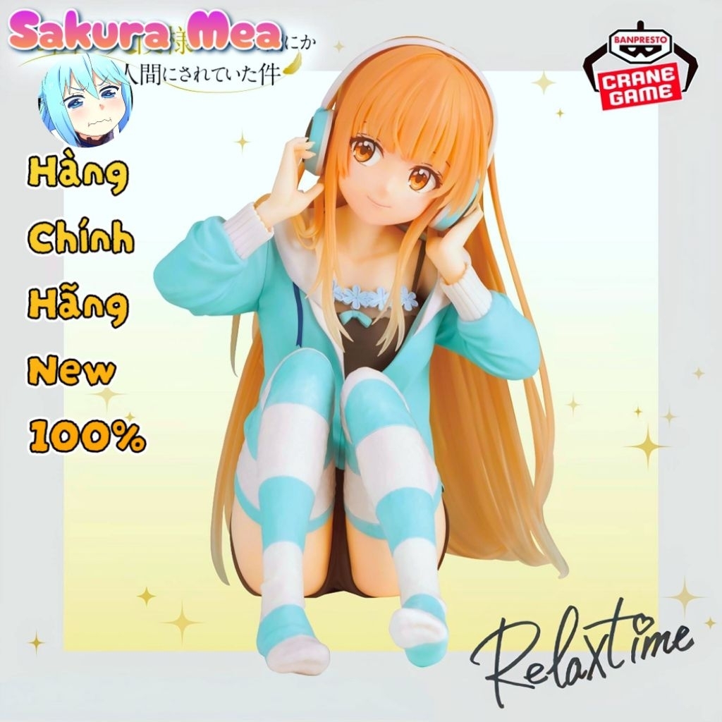 Mô Hình (Figure Shiina Mahiru) Otonari no Tenshi  ni Itsunomanika Dame Ningen Shiina Mahiru Relax Ti