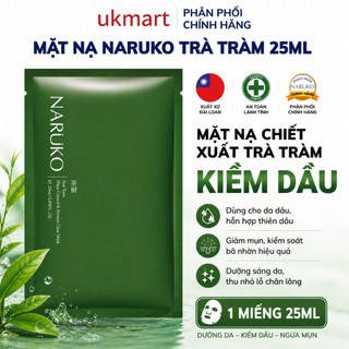 Mặt nạ giấy NARUKO nội địa Đài Loan 1 miếng lẻ
