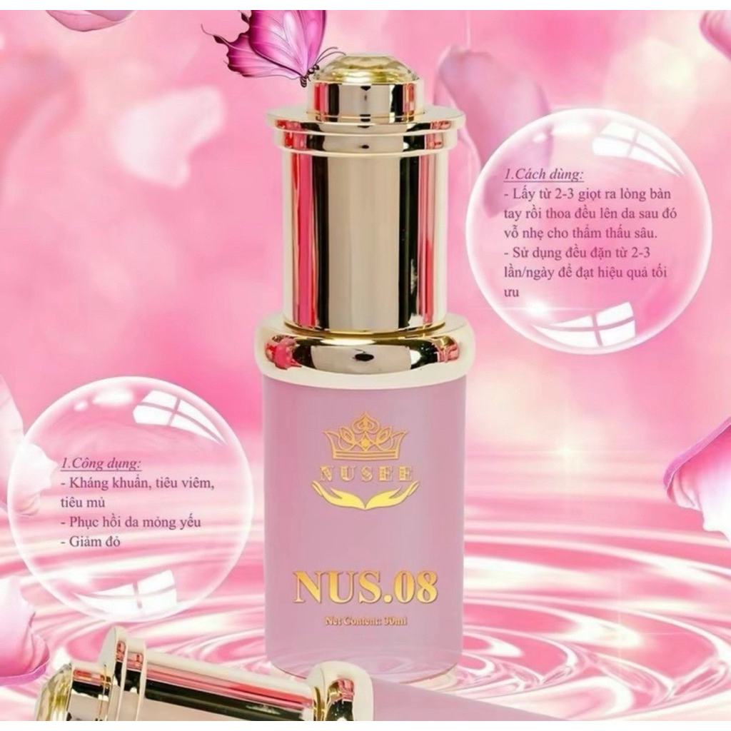 Serum tinh chất hoa hướng dương NUS08 size 30ml chăm sóc da