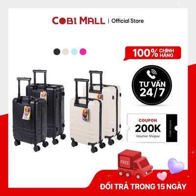 Vali Frenchbull Neoflam Chống Trầy Xước, Khóa An Toàn, Bánh Xe Xoay 360°, Chịu Lực Mạnh - 20/24/28'