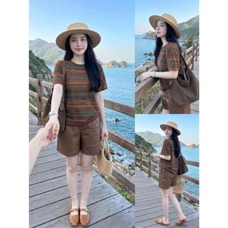 (SẴN HÀNG) SET NÂU VINTAGE – MẶC LÊN AUTO CÓ VIBE NÀNG THƠ