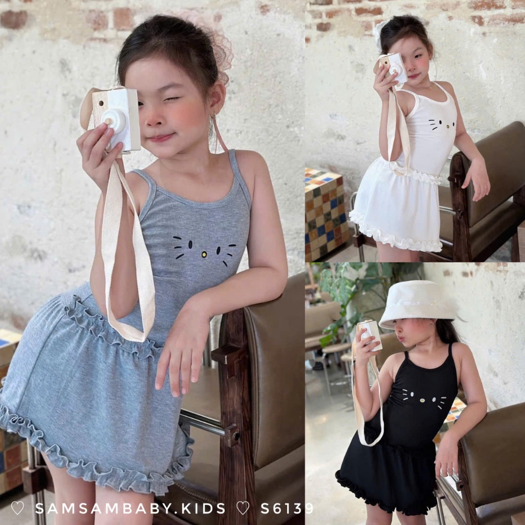 S6139-ĐẦM NHÚNG BÈO IN MẶT MÈO