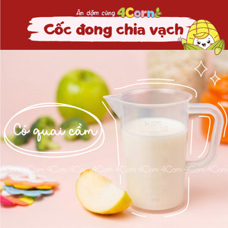 Cốc đong chia vạch ML - đong nước, sữa,...