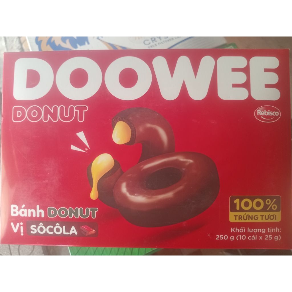 DOOWEE DONUT VỊ SÔCÔLA 250g