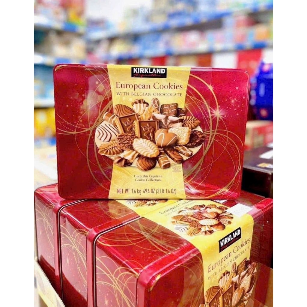 BÁNH QUY KIRKLAND SIGNATURE – EUROPEAN COOKIES WITH BELGIAN CHOCOLATE