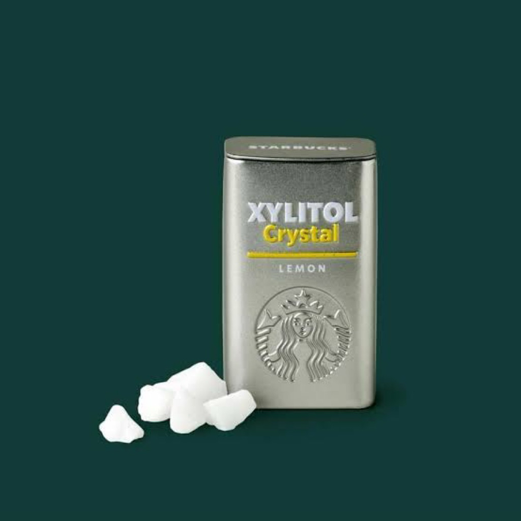 [Sb Hàn] Kẹo ngậm bạc hà hương xylytol crystal Lemon Starbucks Hàn quốc 28g