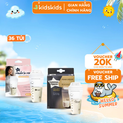 Túi Trữ Sữa Tommee Tippee Made For Me 350ml (Hộp 36 Túi)