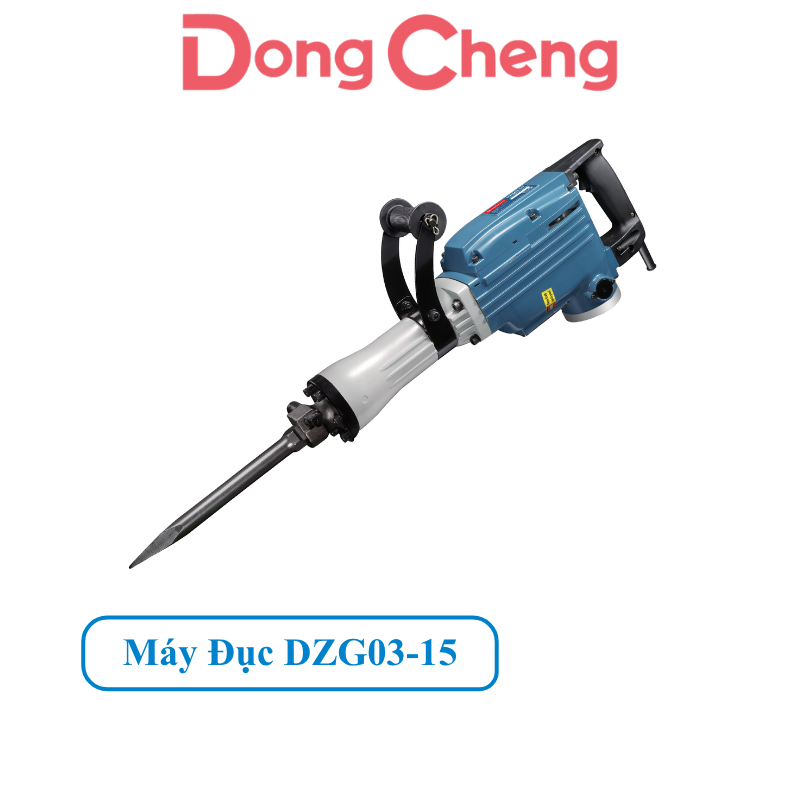 Máy Đục Bê Tông Phá Đá DongCheng DZG03-15 1240W Mũi Lục Giác 30mm Kiểu PH65A Siêu Khỏe - Chính Hãng