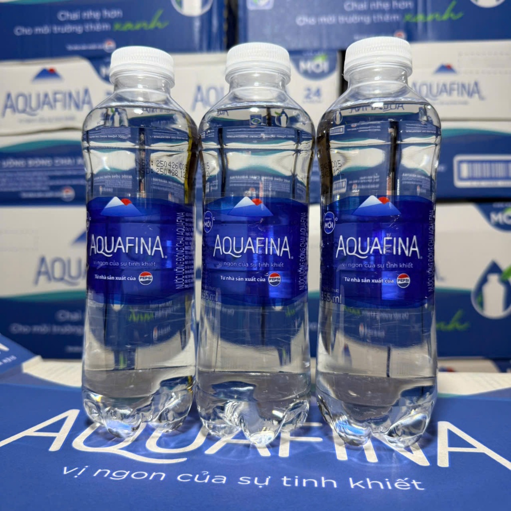 Thùng 24 chai nước tinh khiết Aquafina 355ml