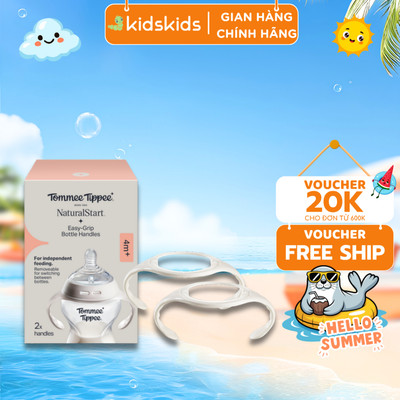 Bộ 2 Tay Cầm Bình Sữa Tommee Tippee Easy-Grip (Dành Cho Bé Từ 4 Tháng)