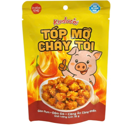 Tóp mỡ cháy tỏi Kodochi gói 35g