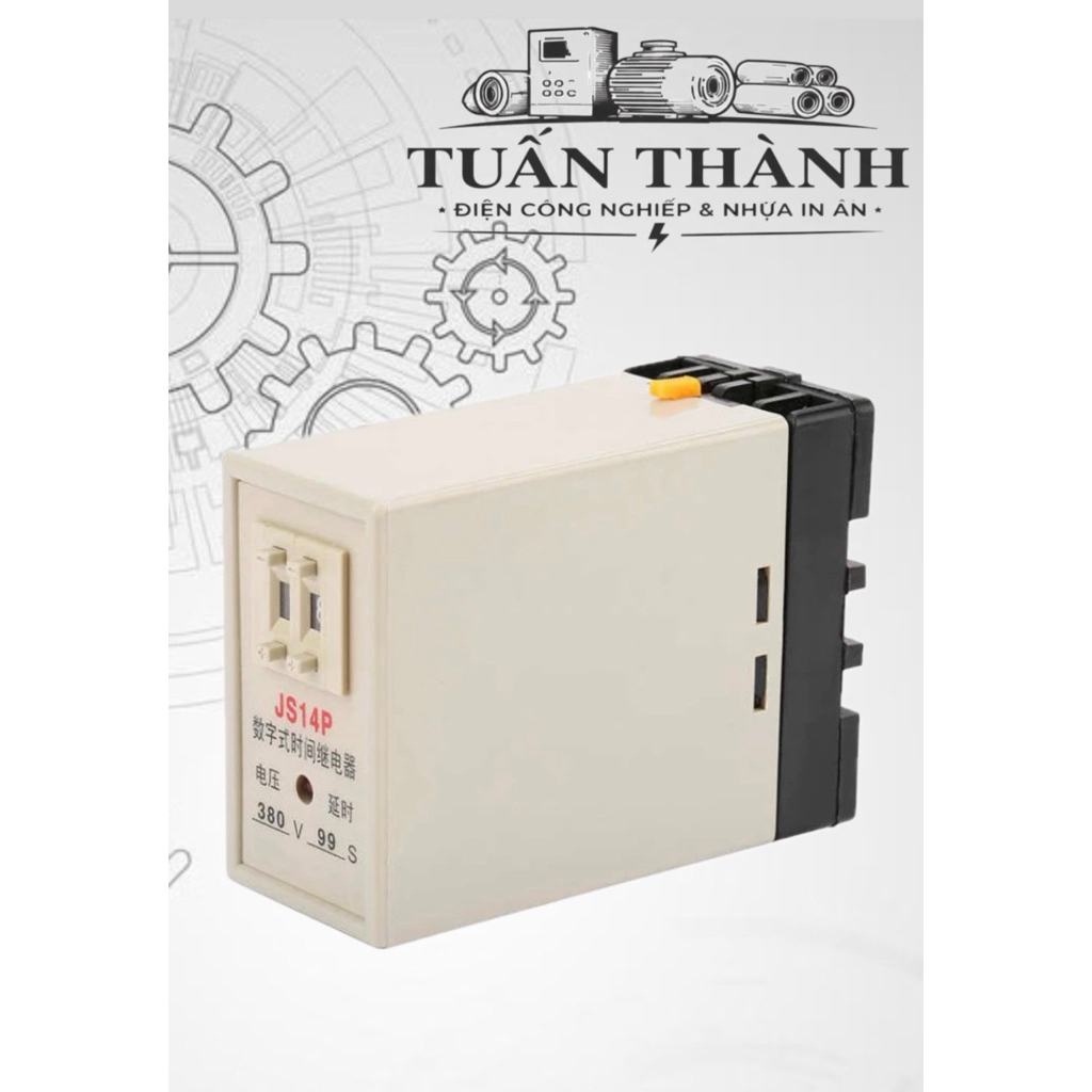 Relay Thời Gian JS14P 380VAC Hiệu BERM