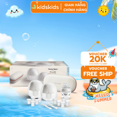 Máy Hút Sữa Điện Đôi Rảnh Tay Không Dây Thế Hệ Mới Tommee Tippee