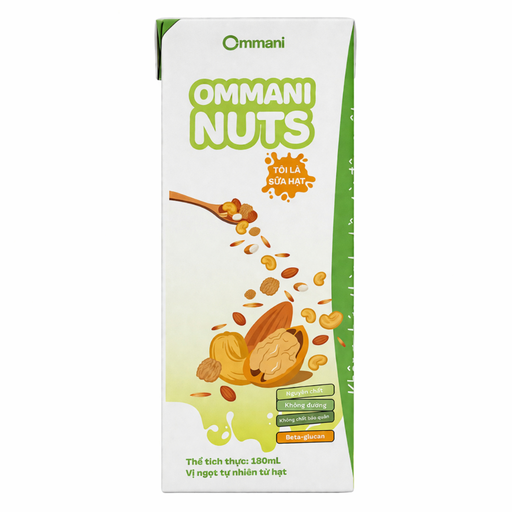 SỮA OMMANI NUTS DẠNG NƯỚC