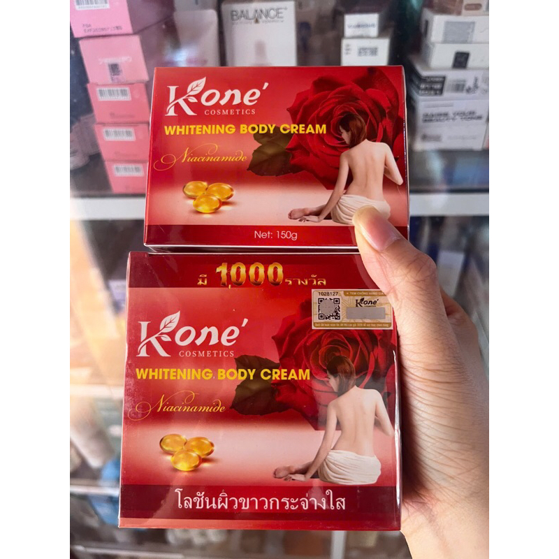 Kem body kone đỏ