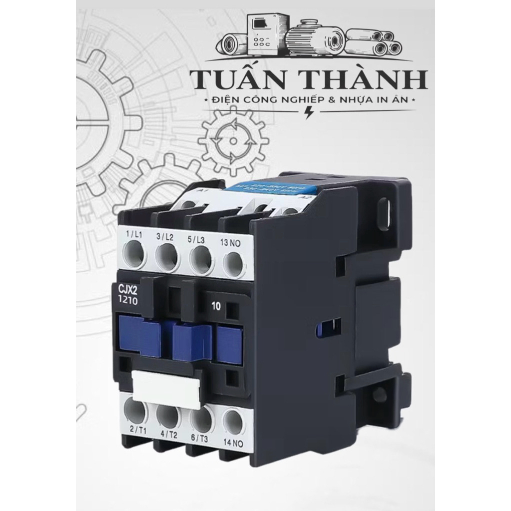 Contactor Khởi Động Từ 48VAC CJX2-1210 CJX2-1810 CJX2-2510 CJX2-3210 CJX-6511 - Hiệu Berm