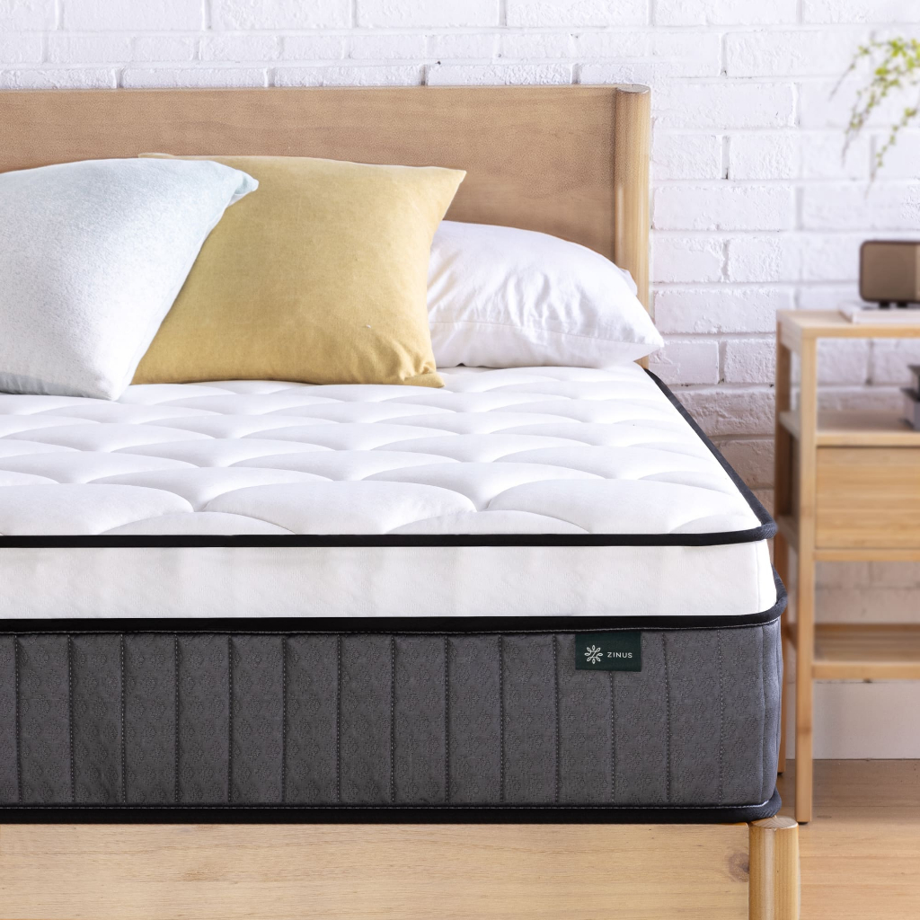 Nệm Lò Xo Túi Độc Lập Zinus Euro Top 30cm - Spring Mattress Zinus Euro Top Pocketed 12in | BigBuy360 - bigbuy360.vn