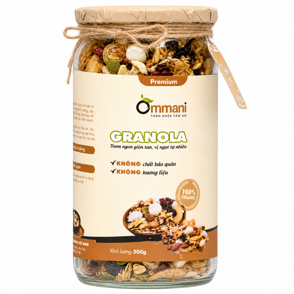 HẠT GRANOLA OMMANI CAO CẤP