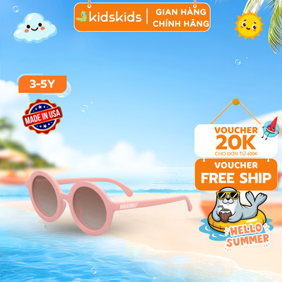 Kính chống tia cực tím có tròng kính phân cực Babiators – Peachy Keen, cho bé 3-5 tuổi