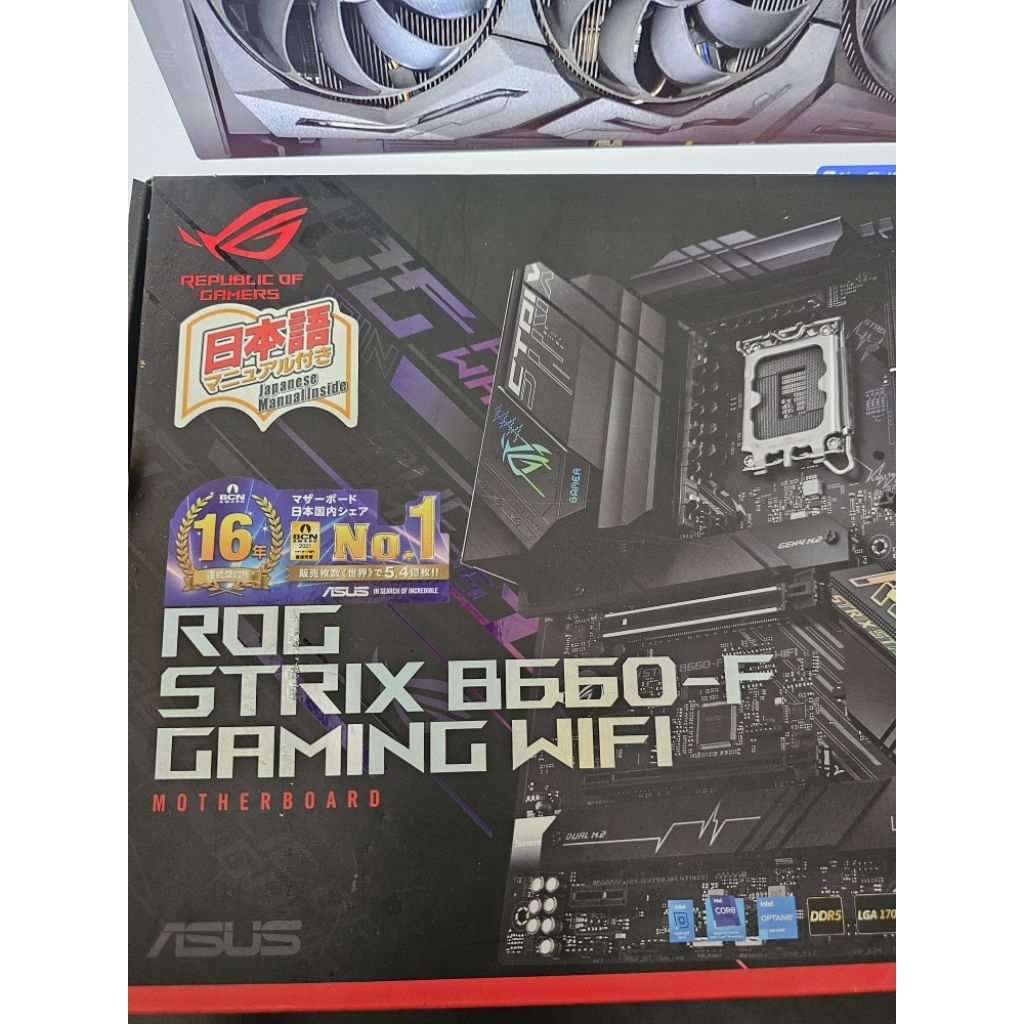 Main Asus B660 - F GAMING WIFI D5
