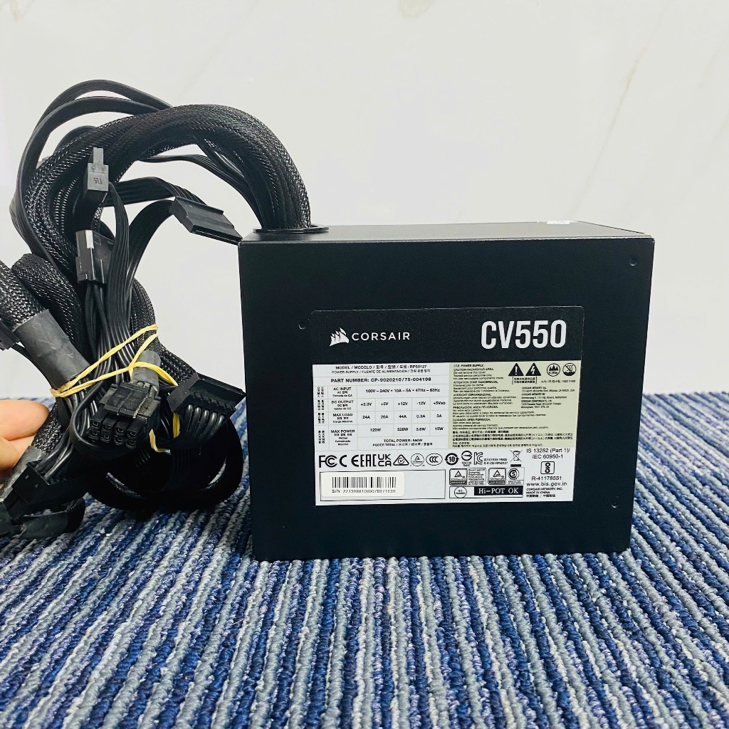 Nguồn Máy Tính 550W 650W Corsair CV550 CV650 - 2nd