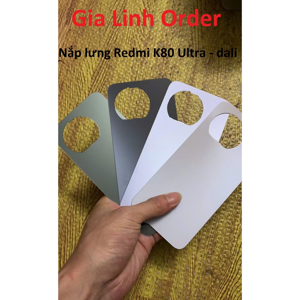 Nắp lưng Xiaomi Redmi K80 Ultra / Nắp pin Redmi K80 Ultra - Dali