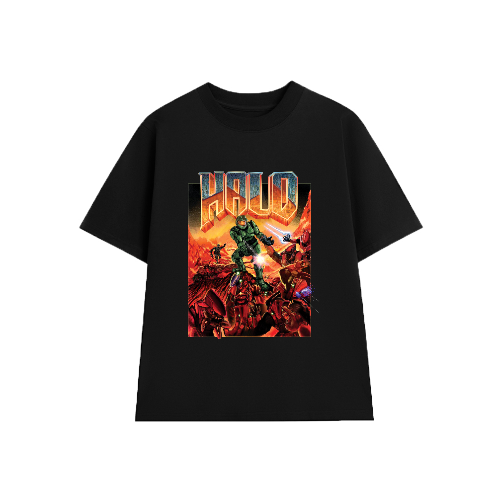 Áo Thun HALO VIDEO GAME  - Microsoft Game, Unisex Form Rộng Cotton Mềm