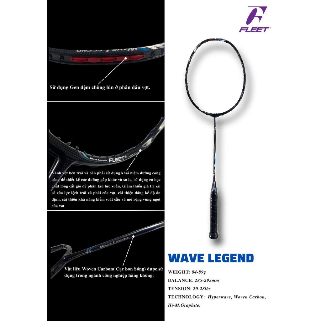Vợt cầu lông Fleet Wave Legend (Chính hãng)