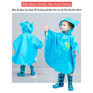 (CHÍNH HÃNG LOẠI I) ÁO MƯA CÁNH DƠI SMALLY CHO BÉ