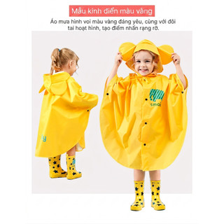 (CHÍNH HÃNG LOẠI I) ÁO MƯA CÁNH DƠI SMALLY CHO BÉ