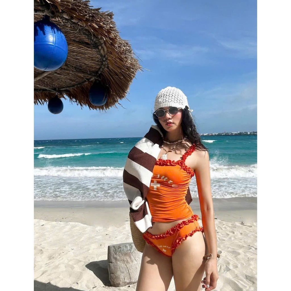 VINTAGE BY T: SET BIKINI CAM + HÀNG QCCC