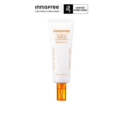 INNISFREE x KOL Kem chống nắng Vitamin C nâng tông sáng da SPF 50+ PA++++ 50mL