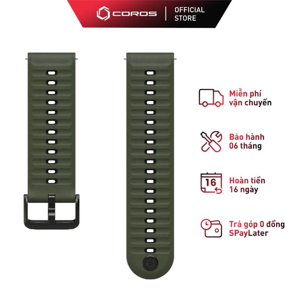Dây Đồng Hồ COROS NOMAD - 24mm - Silicone