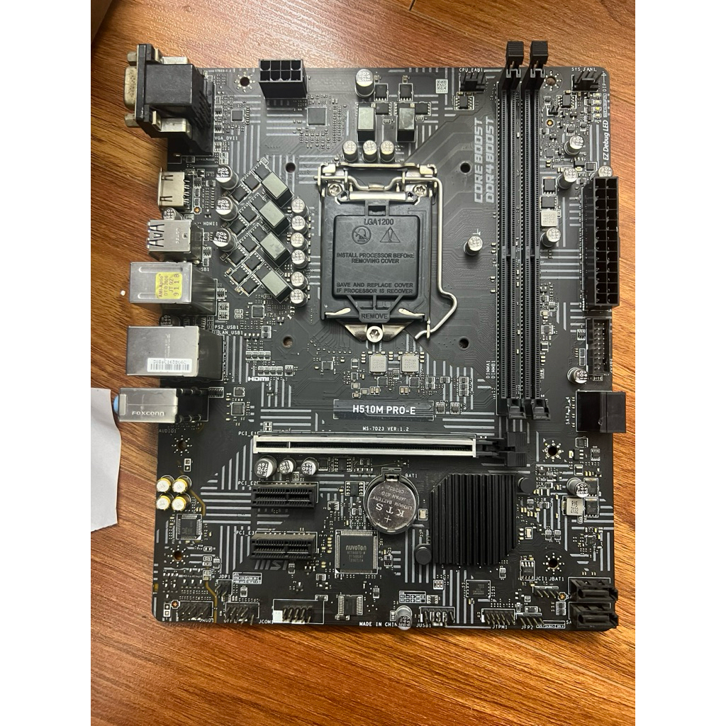 Mainboard Gigabyte H510M H V2 (Intel H510, Socket 1200, m-ATX, 2 khe Ram DDR4-M.2) I like new Box Bả