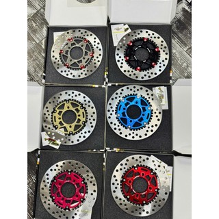 Đĩa thắng Ghracing race V2 Vario125 vario150 Click Wave Future - đĩa Race V2 size 220mm Ghracing - lòng nhôm cnc