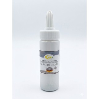 Màu nhũ kim bạc Satin Silver 10gr