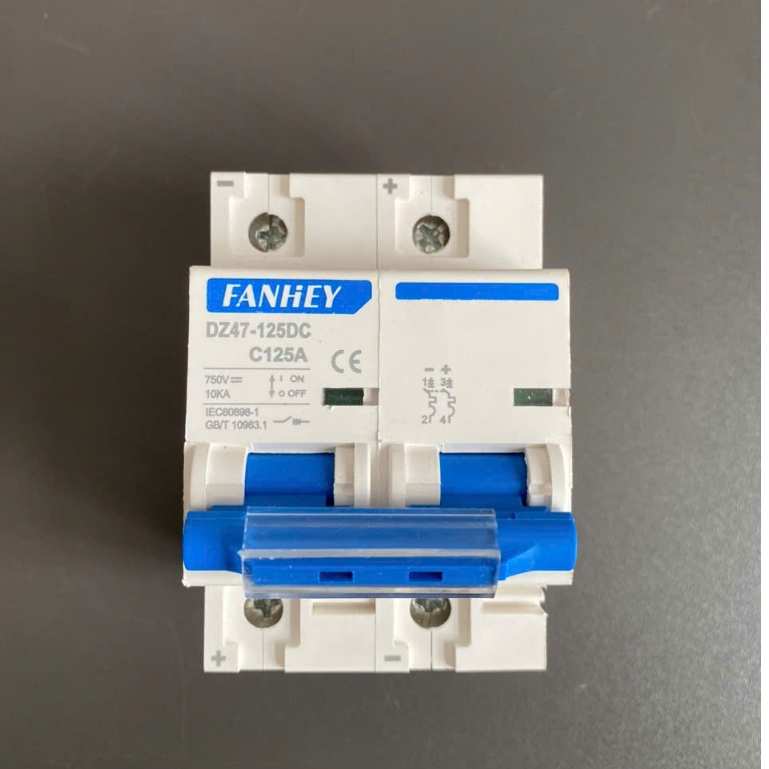 CB 125A DZ47- 125DC 2P chính hãng màu Xanh FanHey